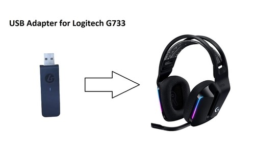 Usb adapter for logitech g733 - adapter,
